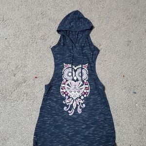 Tank top hoodie